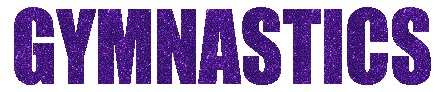 Purple Sparkle Gymnastics